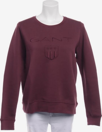 GANT Sweatshirt & Zip-Up Hoodie in L in Red: front