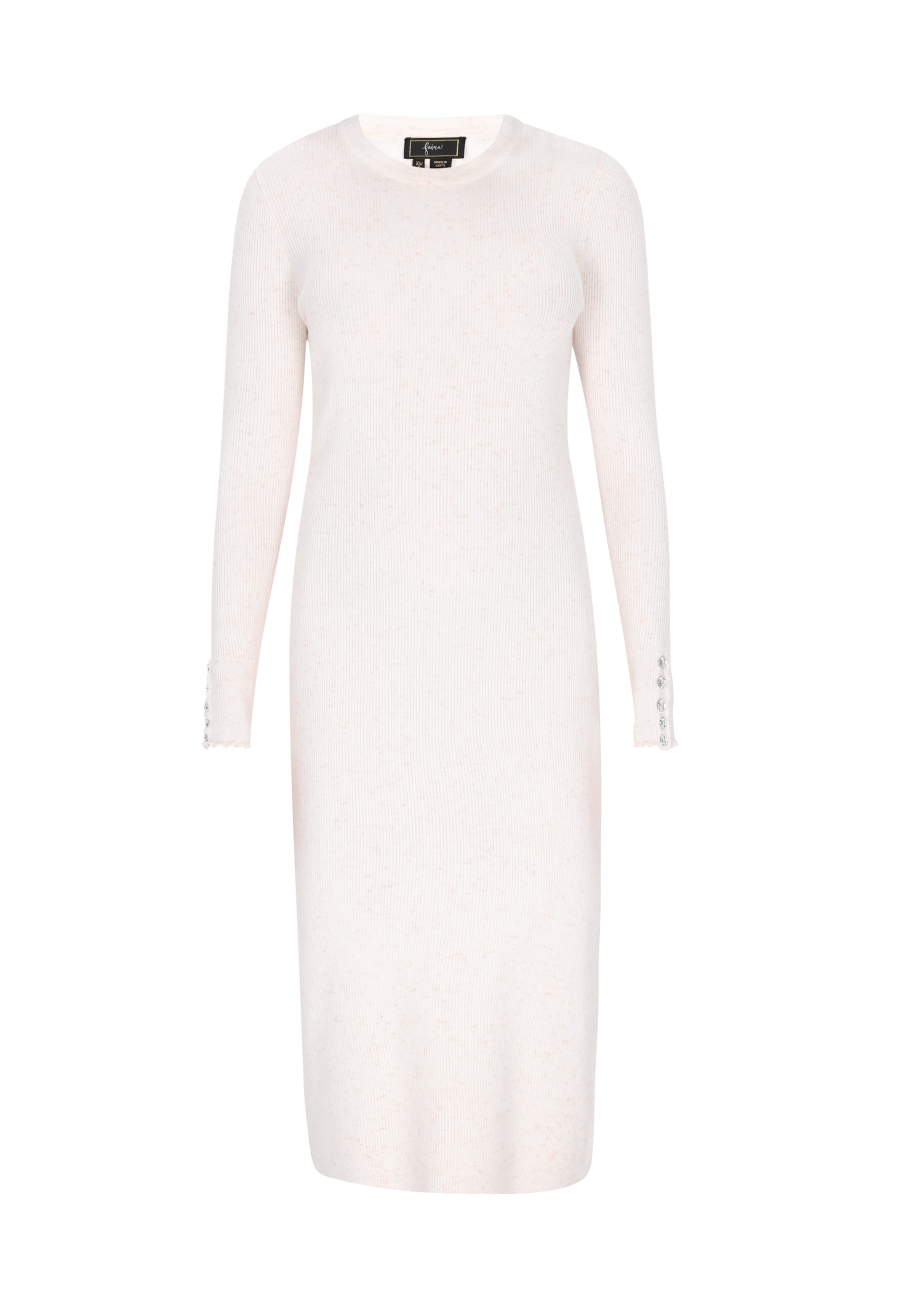 faina Klänning i vit: framsida