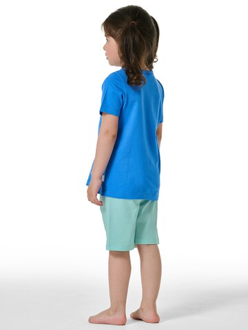 SCHIESSER Pajamas ' Girls World ' in Blue