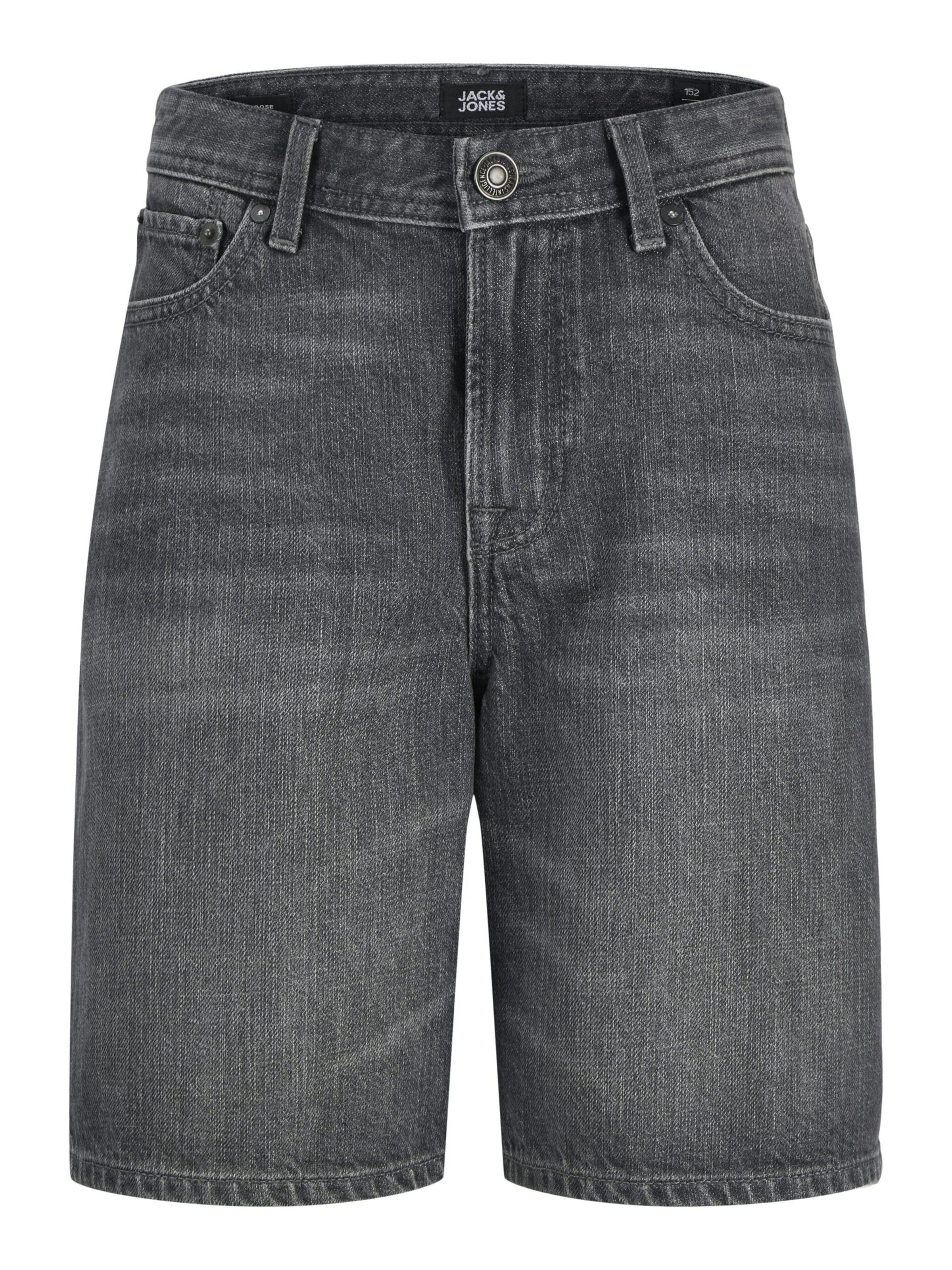 JACK & JONES Regular Jeans in Grey: front