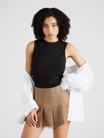 WEEKDAY Top in Zwart