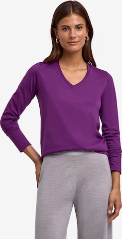 FALKE Shirt 'Essential' in Purple: front