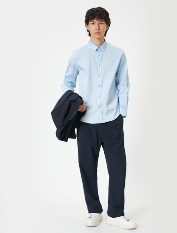 Koton Regular fit Button Up Shirt in Blue