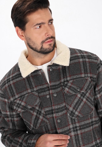 DreiMaster Vintage Between-season jacket 'Vintage' in Grey