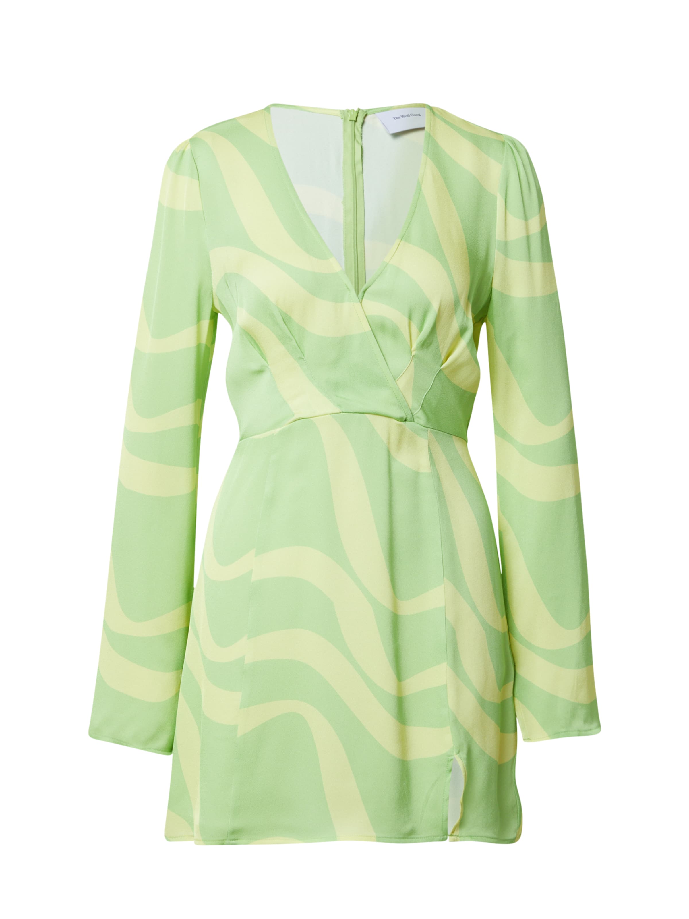 The Wolf Gang Платье 'GOLDIE' в Зеленый: спереди