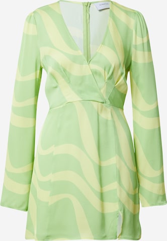 The Wolf Gang Dress 'GOLDIE' in Green: front