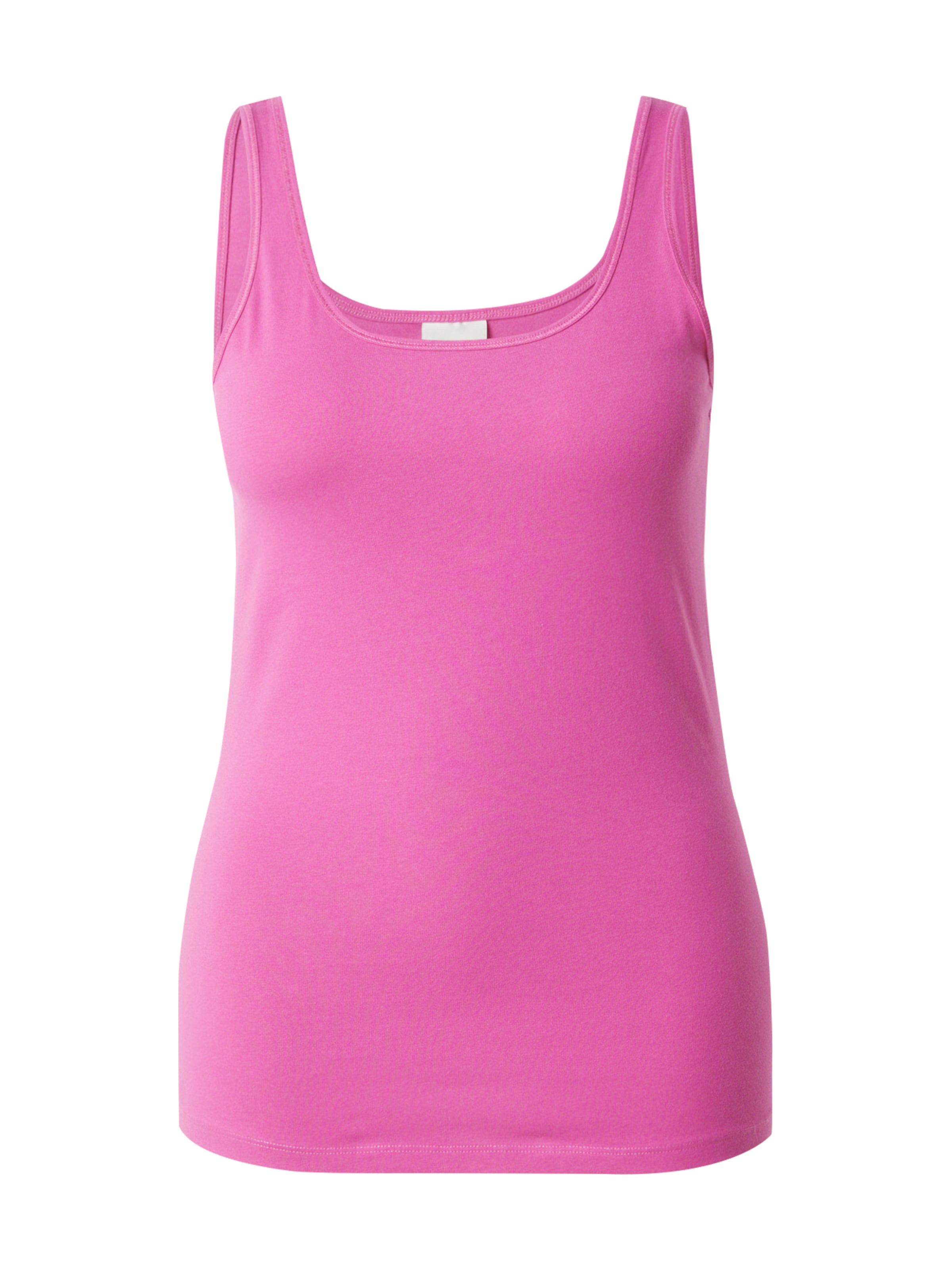 ONLY Carmakoma Топ 'CARTIME' в Ярко-розовый: спереди