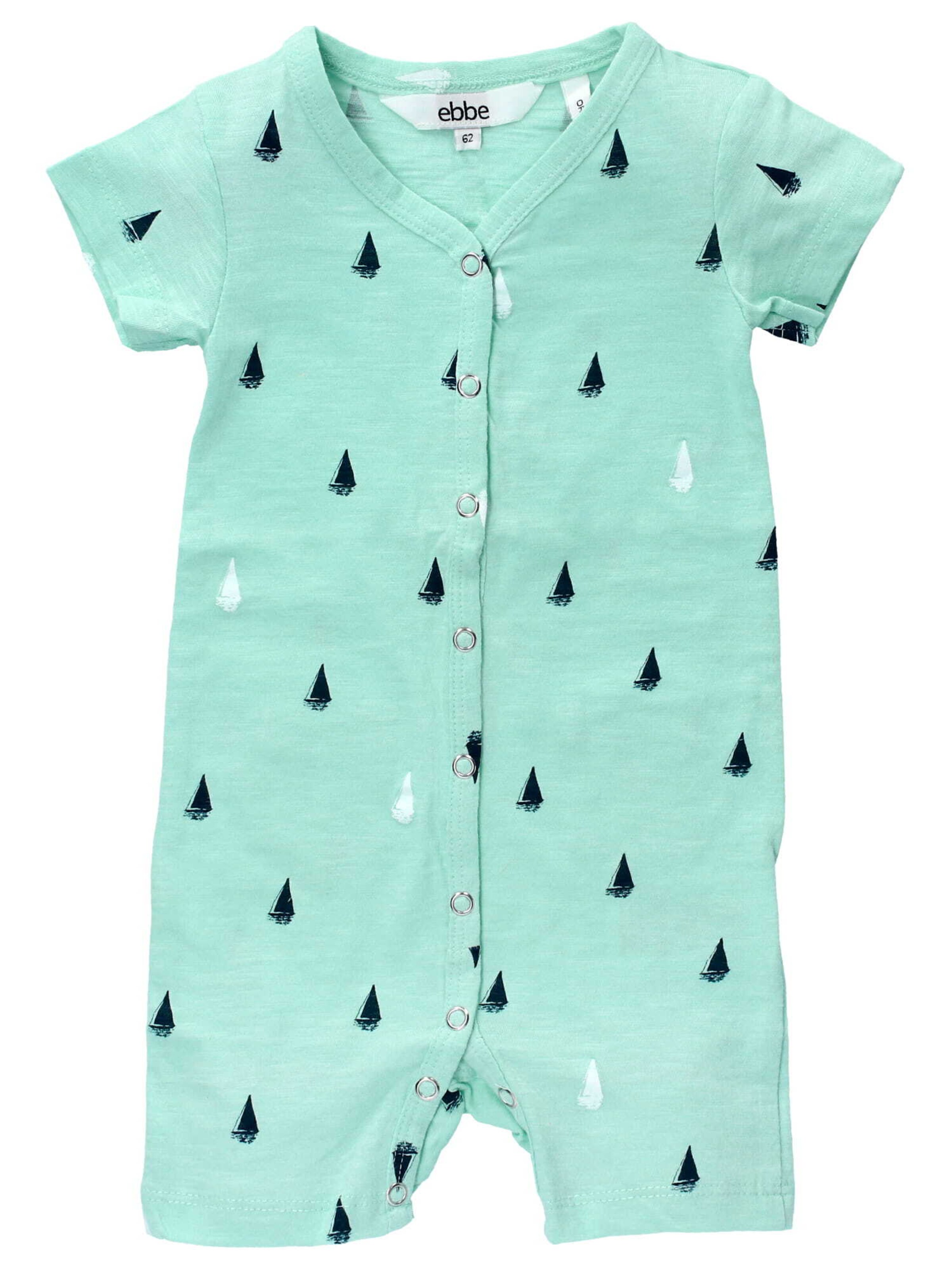 Ebbe Romper/Bodysuit 'Sea' in Green: front