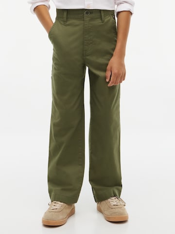 Largi Pantaloni de la TOMMY HILFIGER pe verde: față