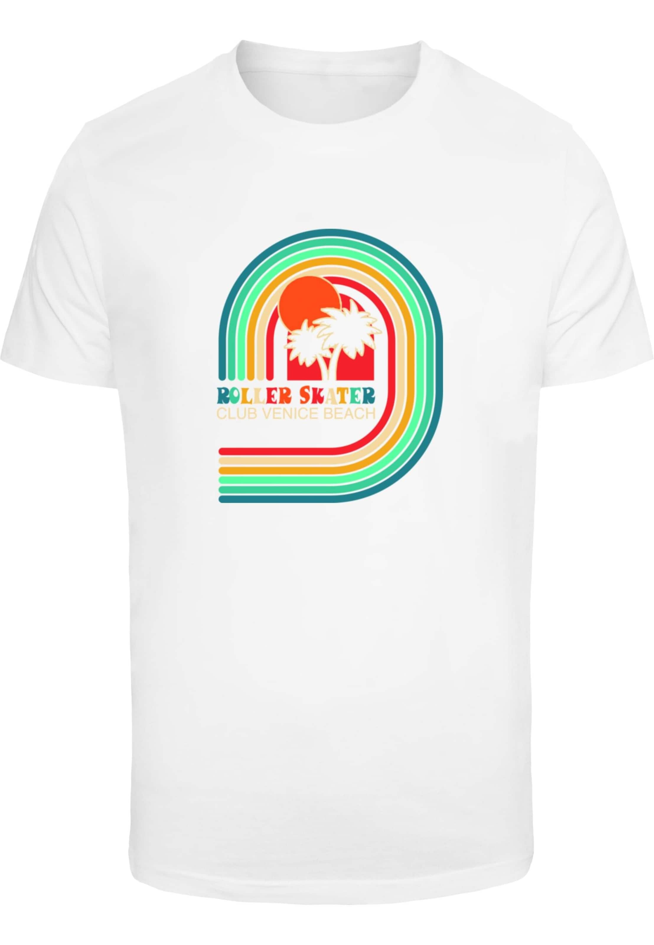 balts Mister Tee T-Krekls 'Roller Skater': no priekšpuses