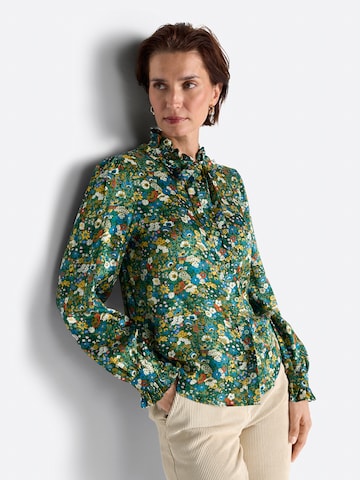 Rich & Royal Blouse in Groen: voorkant