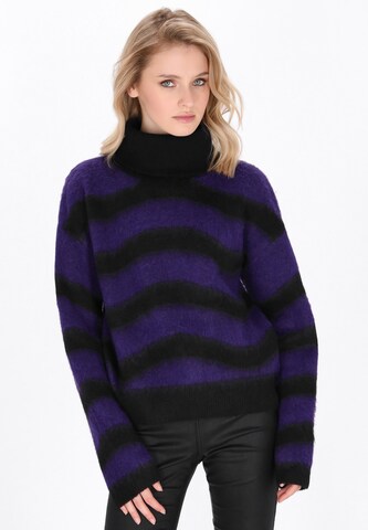 Pull-over myMo ROCKS en noir : devant