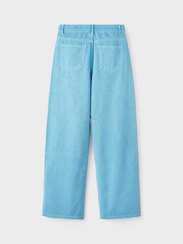 LMTD Wide leg Trousers 'ROLIZZA' in Blue