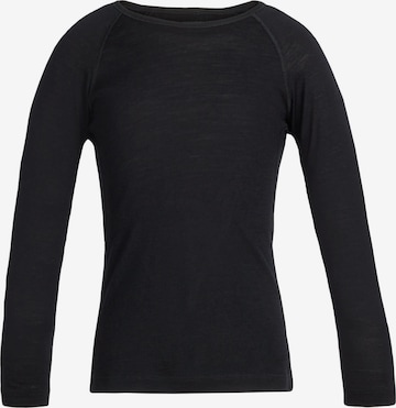 ICEBREAKER Performance shirt 'Oasis' in Black: front