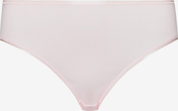 Slip 'Seamless' Hanro en beige : devant