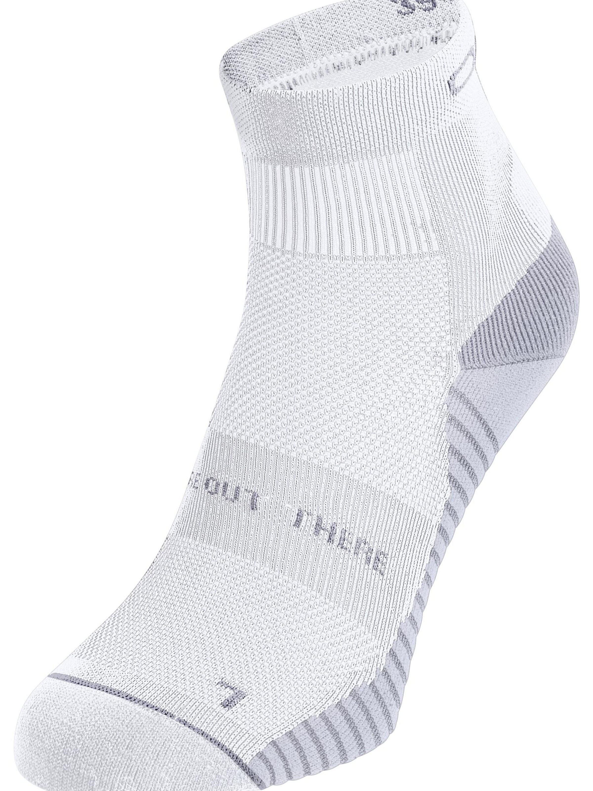 ODLO Athletic Socks 'PERFORMANCE RUN' in White: front