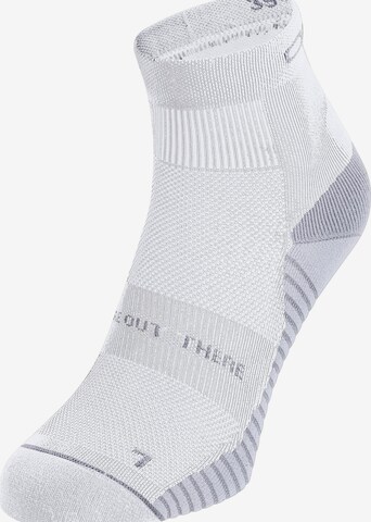 ODLO Sportsocken 'PERFORMANCE RUN' in Weiß: Vorderseite
