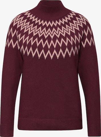 STREET ONE Sweater in Red: front