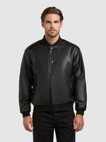khujo Übergangsjacke 'CALE'‌‌‌‌‌‌‌‌‌ in Schwarz