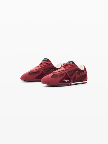 Desigual Sneakersy niskie w kolorze czerwony