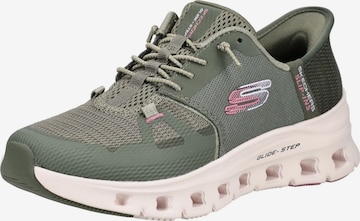 Sneaker bassa di SKECHERS in verde: frontale