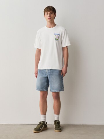 T-Shirt Next en blanc