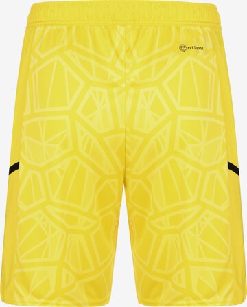 ADIDAS SPORTSWEAR Regular Workout Pants 'Condivo 22' in Yellow