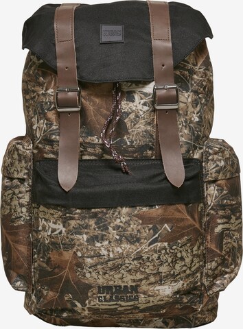 Urban Classics Backpack 'Real Tree' in Mixed colors: front