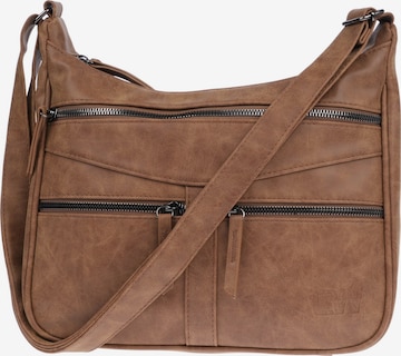 Christian Wippermann Handbag in Beige: front
