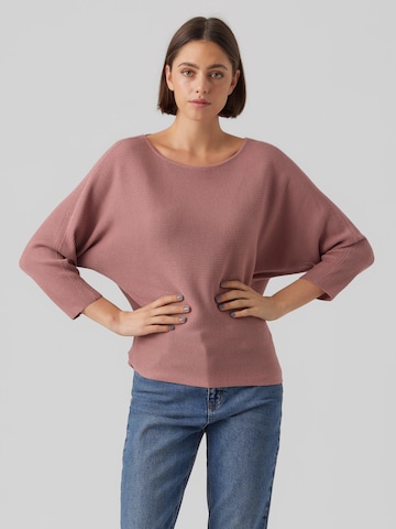 Pull-over 'Nora' VERO MODA en rose : devant