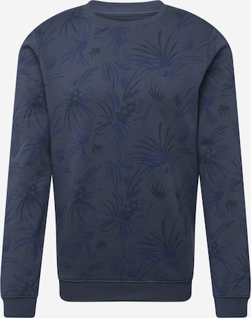 TOM TAILOR DENIM Sweatshirt in Blau: predná strana