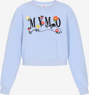 MYMO - Sudadera en azul: frente