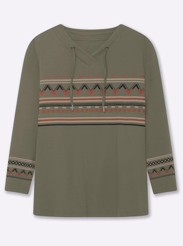 SHEEGO T-shirt i grön