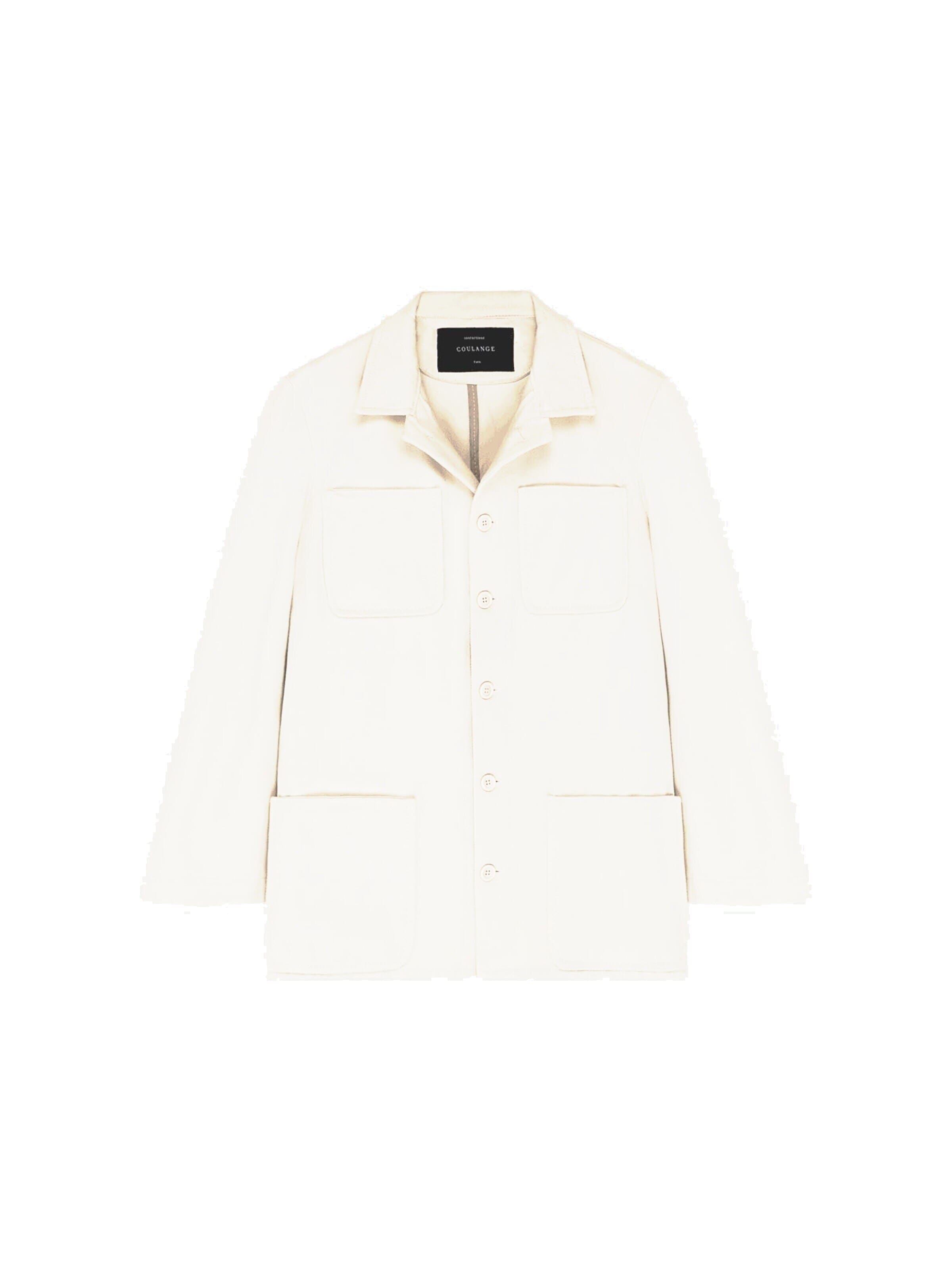 Coulange Between-season jacket 'Travail U34' in Beige: front