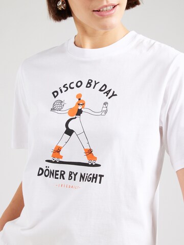 Iriedaily Shirt 'Disco Day' in White