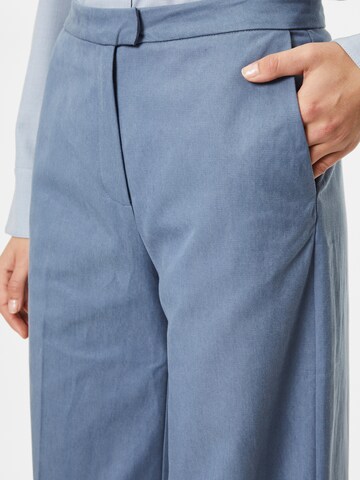 Samsøe Samsøe Bootcut Pantalon in Blauw