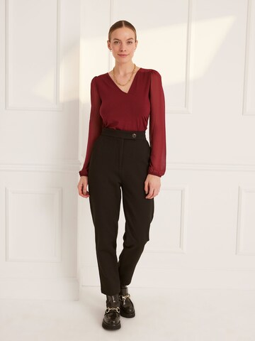 Guido Maria Kretschmer Women Regular Broek 'Carina' in Zwart: voorkant