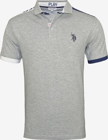 Maglietta di U.S. POLO ASSN. in grigio: frontale