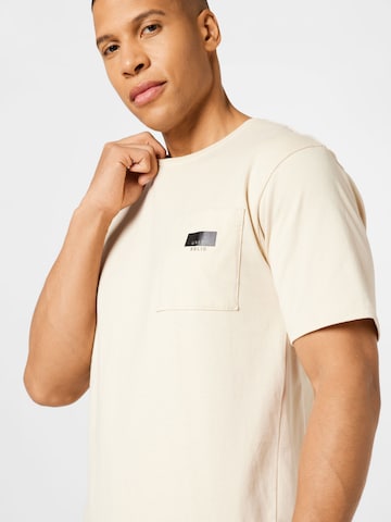 !Solid T-shirt 'Vicente' i beige