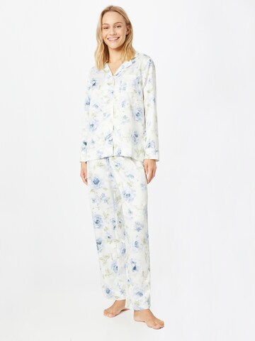 Lauren Ralph Lauren Pyjamas i blå: framsida