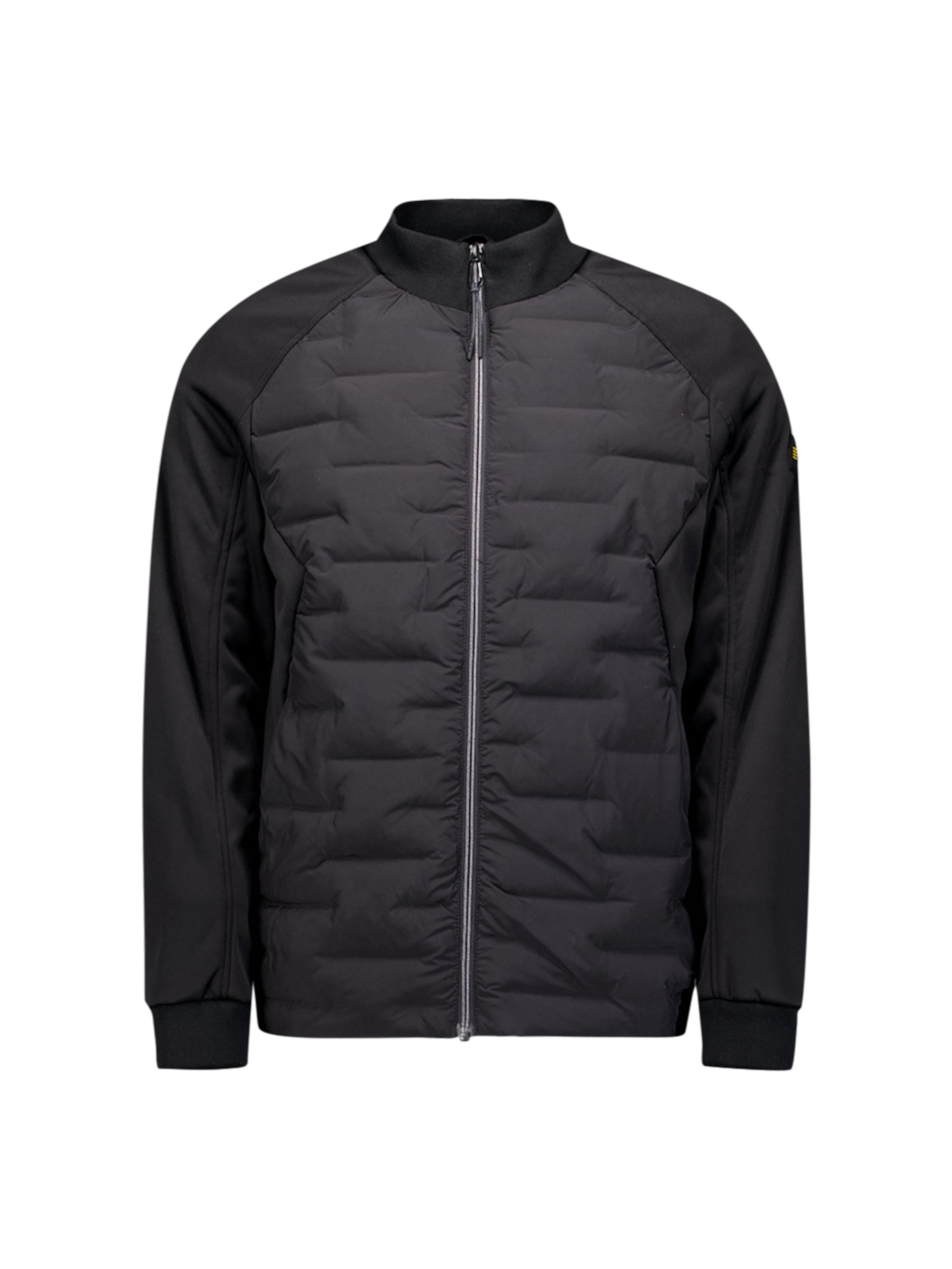 Veste mi-saison No Excess en noir : devant