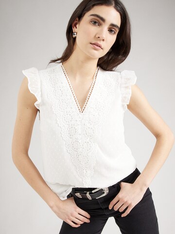 VILA Blouse 'FIE' in White: front