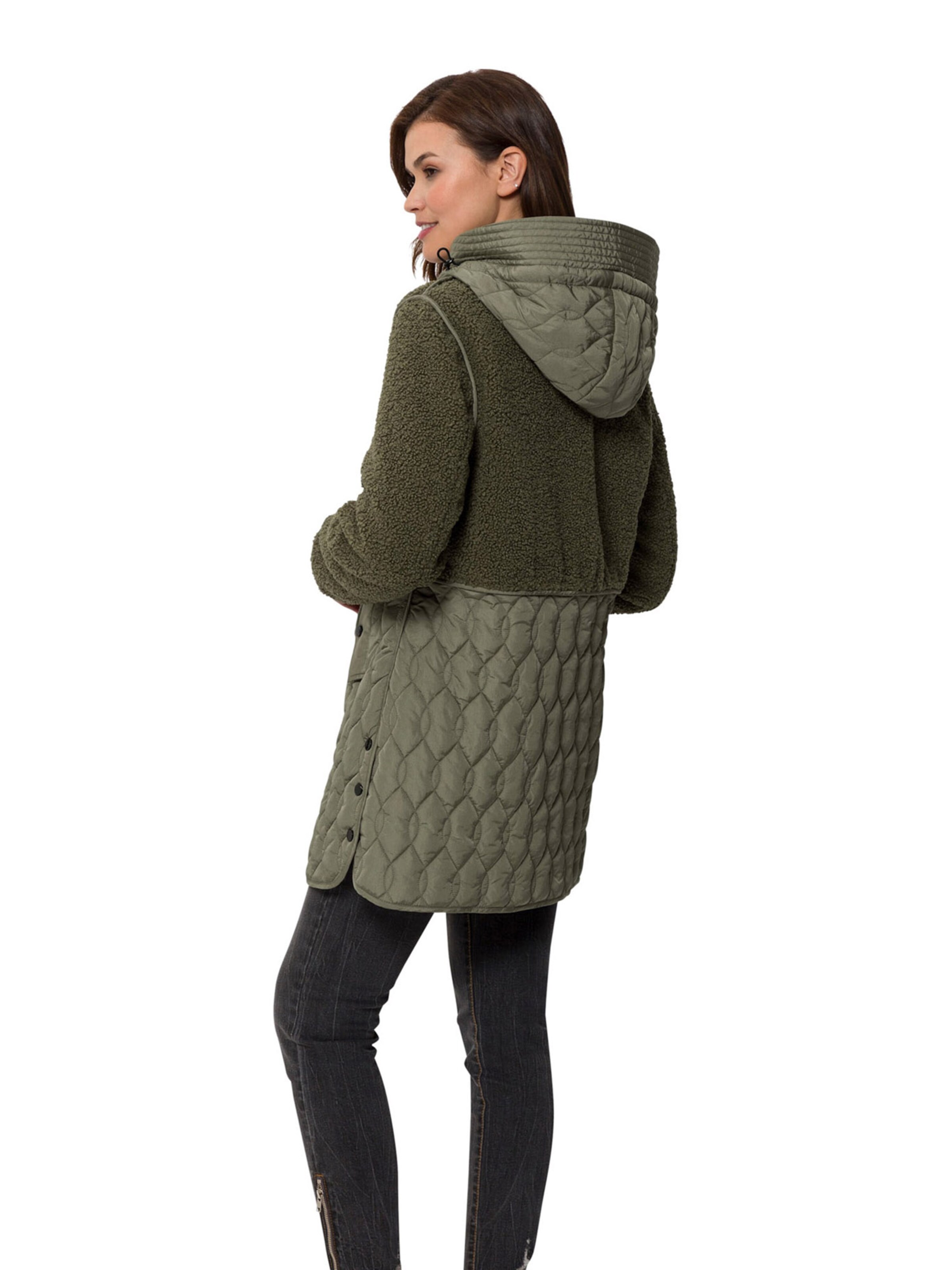 Veste mi-saison heine en vert