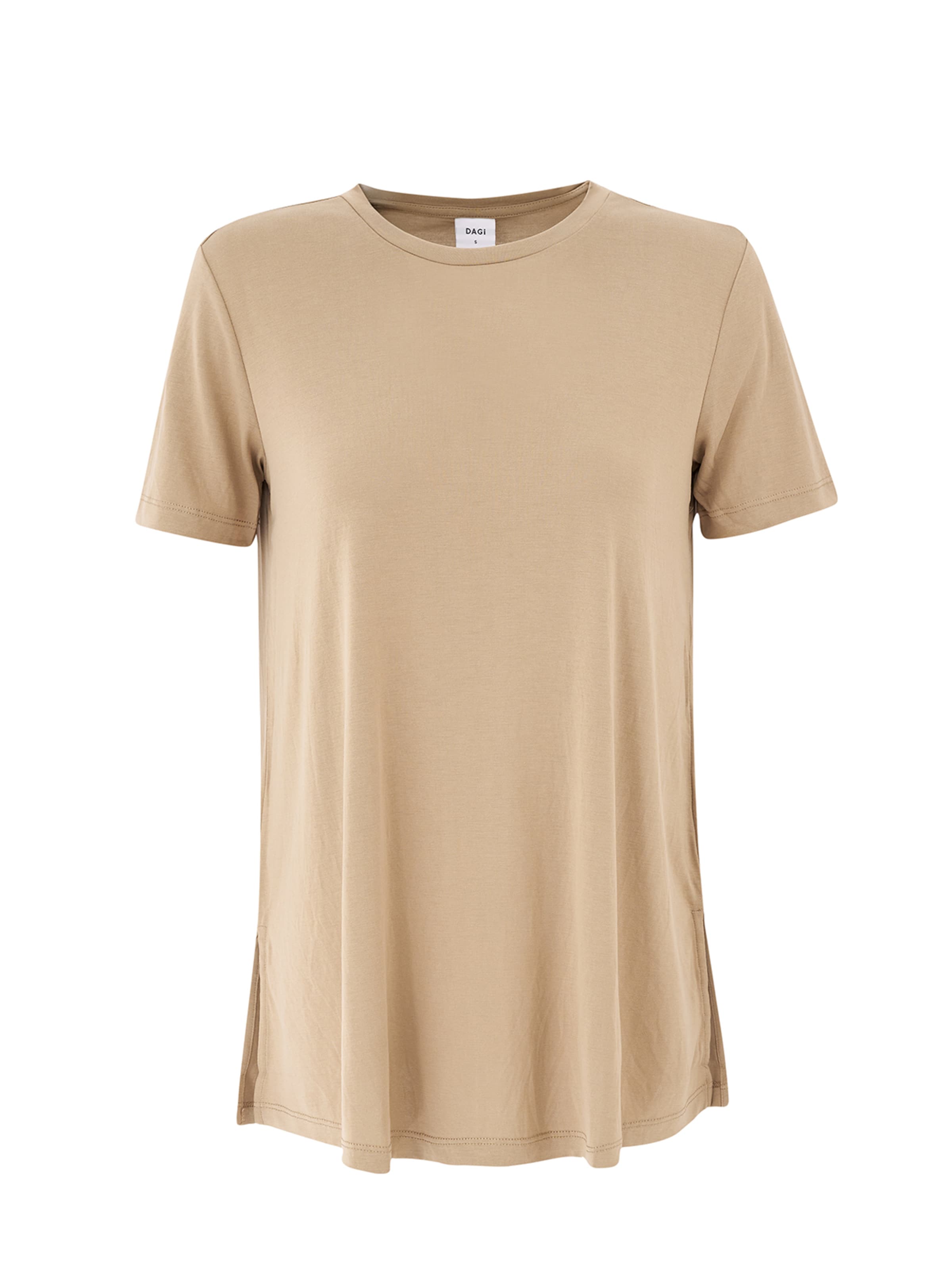 Dagi - Camiseta en marrón: frente