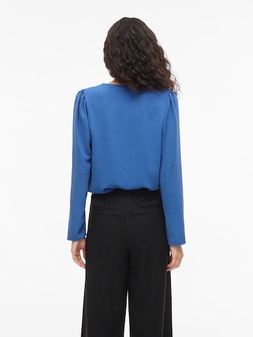 VILA Bluse 'VIRELLA' i blå