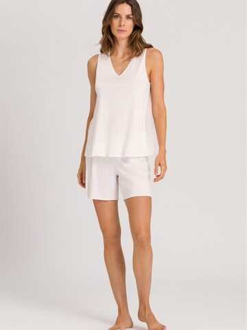 Hanro Short Pajama Set ' Faye ' in White