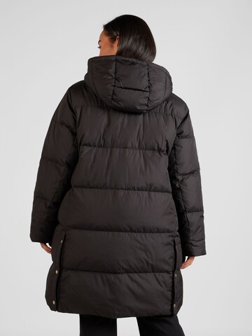 juoda Lauren Ralph Lauren Plus Žieminis paltas