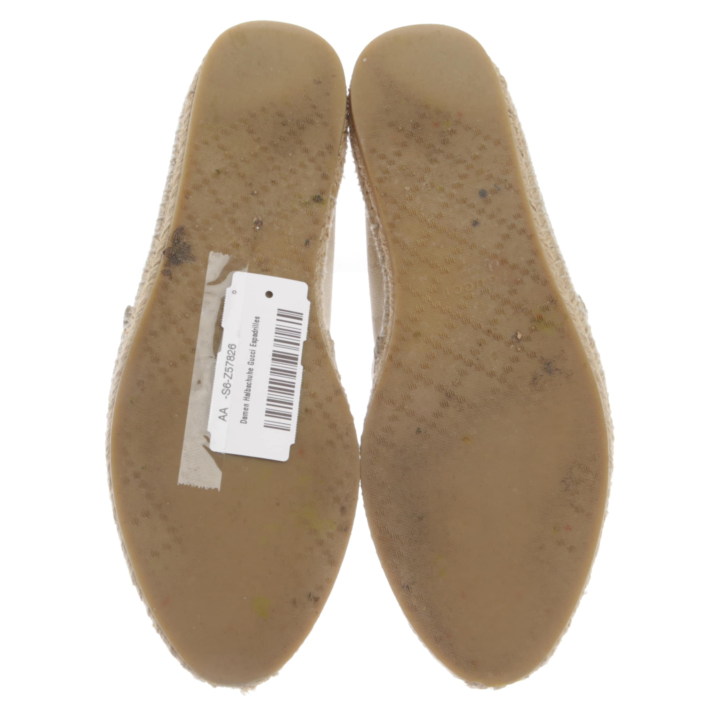 Gucci Flats & Loafers in 38,5 in White