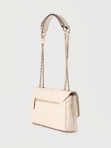 GUESS Чанта за през рамо 'Giully II' в бежово