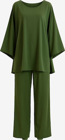 Elara Hosenanzug in Grün: Vorderseite